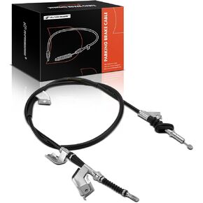 A-Premium Rear Driver Side Parking Brake Cable Assembly Compatible with Acura Models: RSX 2002 2003 2004 2005 2006 - Replace# 47560S6M033, 47560S6M023