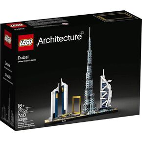 LEGO Architecture Skylines: Dubai 21052 Building Kit, Collectible Architecture Building Set for Adults (740 Pieces)