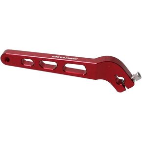 POWER JAMES CNC 6.5" Long Red Clutch Shift Lever for Harley 09-17 Dyna, FX Softail, 18-Later FLDE, FLFB/S, FLSL, FLHC/S,FLSB,FXBR/S Models (Red)