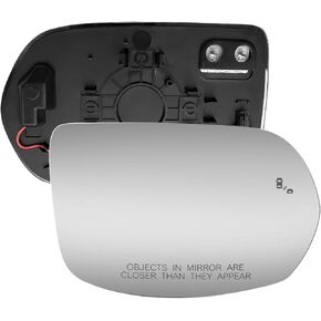 Left Driver Side Heated Mirror Glass Fit for Honda CRV 2017-2022, LH Rear View Mirror Glass Lens