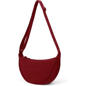 Crossbody Bag Hobo Sling Crescent Bag Women Men Trendy Small Shoulder Bag Purse Dumpling Bag Casual Handbag Adjustable Strap