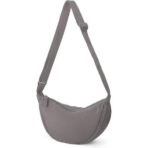 Crossbody Bag Hobo Sling Crescent Bag Women Men Trendy Small Shoulder Bag Purse Dumpling Bag Casual Handbag Adjustable Strap
