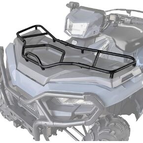 SAUTVS Front Rack Extender for Polaris Sportsman 570 450 H.O. 21-25, Heavy Duty Steel Front Utility Rack Extender for Polaris Sportsman 570 450 H.O. 2021-2025 Accessories (Replace #2884842)
