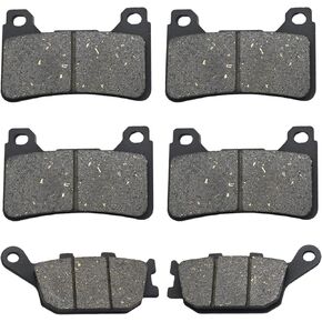 Front and Rear Brake Pads Replacementfor Honda CBR 600RR CBR600RR CBR600 RR 2003-2006, CBR 1000RR CBR1000RR CBR1000 RR Fireblade 2004 2005