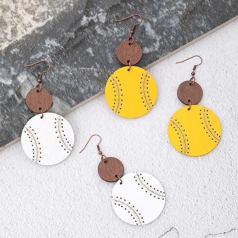 Heart Ball Sports Stud Earrings Ball Game Heart Shaped Basketball Volleyball Baseball American Football Stud Earrings for Women in Saudi Arabia