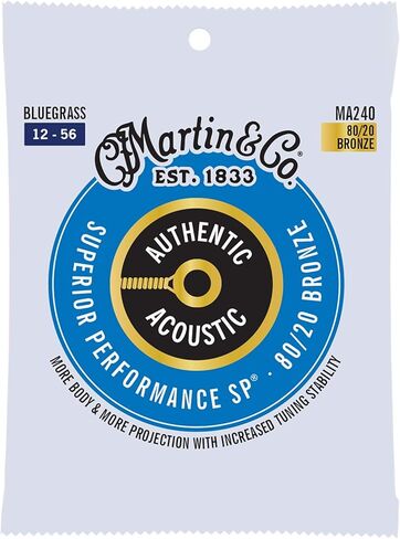 Martin Authentic Acoustic Guitar Strings, Superior Performance Extra Custom Light in Saudi Arabia