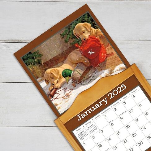 LANG Puppy 2025 Wall Calendar (25991001937) in Saudi Arabia