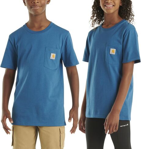 تي شيرت Carhartt للأولاد بأكمام قصيرة وجيب in Saudi Arabia