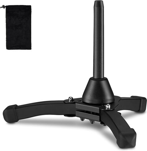 Vangoa Foldable and Portable Tripod Holder Stand for Flute Clarinet Oboe Soprano Saxophone Wind Instrument in Kuwait