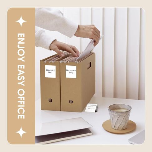 NIIMBOT Labels for B3S/K3 Label Maker, 2.76''x1.57''(70x40mm) Thermal Label Stickers, Waterproof, Tear-Proof Label Tape, 1 Roll of 180 Self-Adhesive Printer Labels(White) in Saudi Arabia