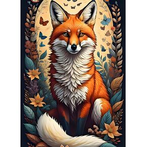 SENQAO Dog Diamond Art Kits for Adults, Golden Retriever Full Drill Diamond Dots Paintings for Beginners, Round 5D Paint with Diamonds Pictures Gem Art Painting Kits DIY Crafts Kits 12x16inch