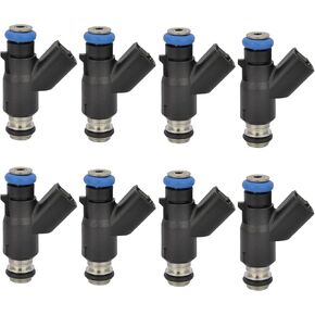8pcs Fuel Injectors Nozzles Replacement for 2009 2010 Chevrolet Express 2500 Silverado Suburban 1500 2500 GMC Sierra 1500 2500 3500 HD Yukon XL Isuzu NPR 6.0L V8 Chevy