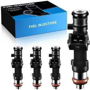 0280158205 1.4L Fuel Injectors Fits For:-Chevy Cruze 2011-2015, Sonic 2012-2018, Trax 2013-2016, For:-Buick Encore 2013-2019 L4, Replacement FJ1150, 2173432, 62711 (Set of 4)