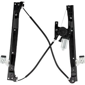 BOXI 741-690 Front Driver Side Power Window Regulator with Motor Fit for Buick Chevy for GMC for Isuzu for Oldsmobile Saab/Black 20930663 10360625