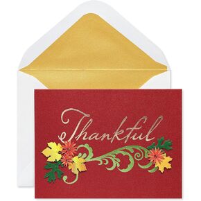 Papyrus Thanksgiving Card (Wonderful Blessings, Glitter-Free) in Saudi Arabia