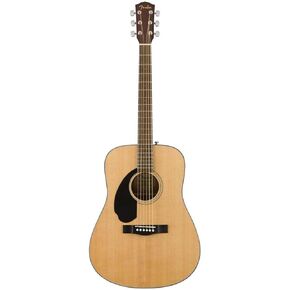 Fender CD-60S Dreadnought Acoustic Guitar, Natural, Left-Handed