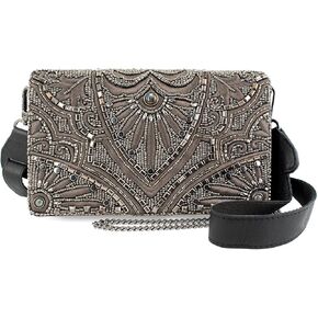 Mary Frances Precious Metal Crossbody Bag, Multi