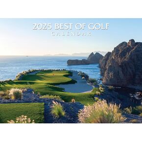 2025 Best of Golf Wall Calendar - Includes PGA (Majors) Tour Dates -13.5" x 20" Opened