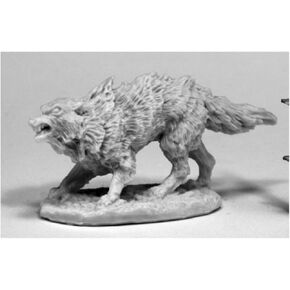 REAPER Miniatures 77437 Winter Wolf, Bones Miniature