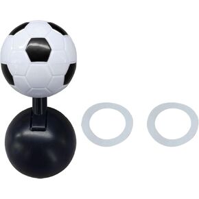 Car Push Start Button Cover, Car Engine Start Stop Button Ball-Bar, Car Push to Start Button Rocker Cover, Universal Car Interior Joystick Decor Accessories (Black)
