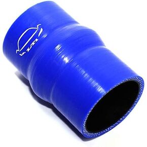 LTI Universal (44mm) 1.75" ID Straight Hump Coupler Silicone Hose 4-Ply Reinforced High Performance 102mm Length (1.75" BLUE)