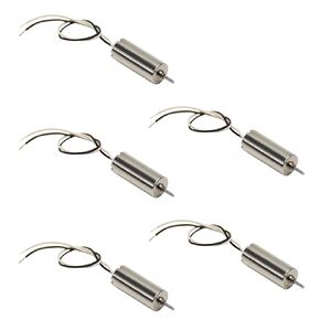 5PCS 3.7V 52000RPM Coreless Micro DC Motor 615 6x15mm for Airplane Model RC