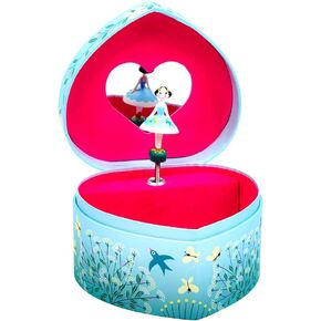 DJECO Musical Jewelry Box for Kids - Treasure Box Night Singing - Storage for Necklace, Bracelets, Rings, Earrings, Small Toys, Decorations, Keepsake & Trinkets - Safe for Ages 3+ Boys & Girls