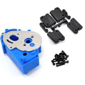 RPM Hybrid Gearbox Housing and Rear Mounts for Traxxas 2WD Electric, Blue