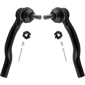 2Pcs Tie Rod Ends, ES800031 ES800032 Left Right Outer Tie Rod End for INFINITI QX56 2004-2013, QX80 2014-2019, Premium Outer Tie Rods End Kit for Nissan Armada 2005-2019, Titan 2004-2015