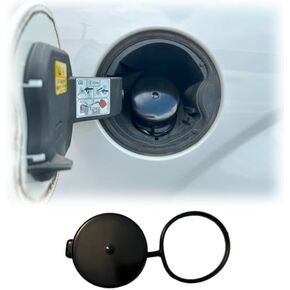 Tethered 2.875inch ID, Capless Gas Cap Dirt, Water & Dust Cover Compatible With 2015-2020 Ford and Lincoln Capless Gas Cap Fuel Filler Nozzle Cover