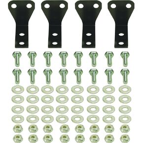Derale 50020 Stacked Plate Cooler Mounting Bracket Kit 10 Row Core
