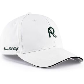 Golf Hat, Baseball Cap w/Adjustable Closure, Embroidered Cap for Men Women
