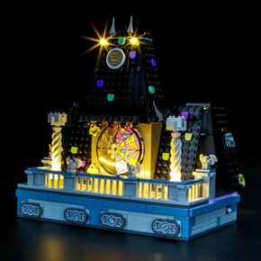 BrickBling LED Lighting Kit Compatible with Lego Wednesday & Enid's Dorm Room, Creative Light Compatible with Lego 76781-No Bricks (Classic Version Light)