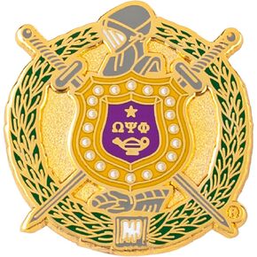 Omega Psi Phi - Official Vendor - Lapel Pin - Fraternity Paraphernalia - Collection