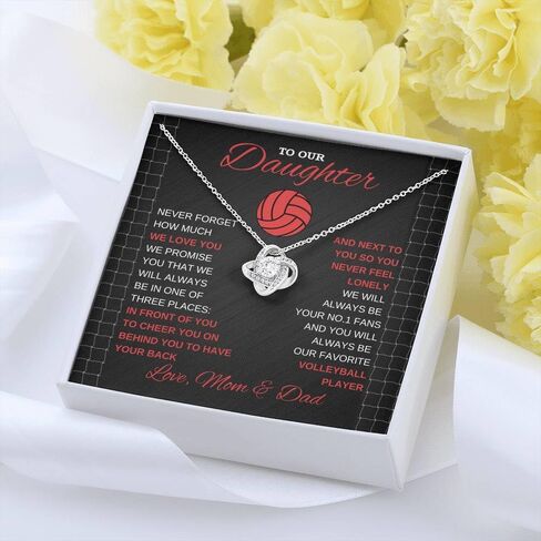 Volleyball Necklace, Volleyball Gifts For Teen Girls, Volleyball Gifts For Girls, Volleyball Jewelry, Personalized Necklaces For Girls, Gift For Daughter, Birthday Gifts For Daughter in Kuwait