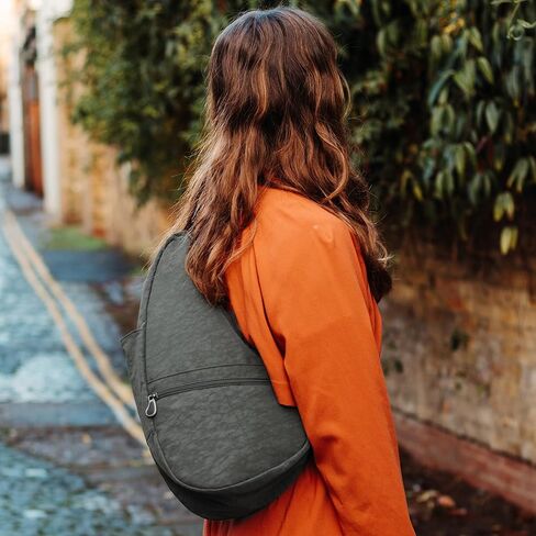 AmeriBag Small Distressed Nylon Healthy Back Bag in Kuwait