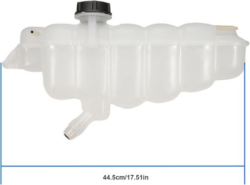 خزان خزان سائل تبريد المحرك الأمامي FL3Z-8A080-A مع غطاء متوافق مع 2018 - 2021 إكسبيديشن 2015 - 2021 F-150 2018 - 2021 ملاح، يستبدل 603-318، FL3Z8A080A in Kuwait