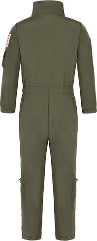 Fighter Pilot Costume for Boys Kids Flight Suit Halloween Costumes Party Dress Up in Saudi Arabia