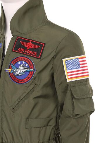 Fighter Pilot Costume for Boys Kids Flight Suit Halloween Costumes Party Dress Up in Saudi Arabia