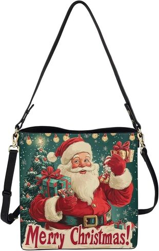 HUGS IDEA Hoho Bag for Women Crossbody Purse Leather Handbags Laides Shoulder Bags in Kuwait