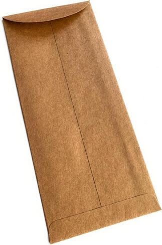 مظاريف بطاقات التهنئة من The Paper Studio، مقاس 8 7/8 × 3 7/8 بوصة، بني كرافت، 25/عبوة (122531) in Saudi Arabia