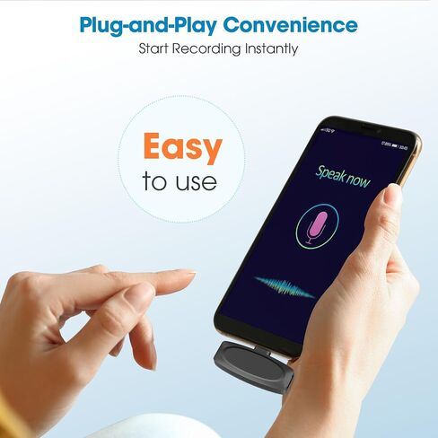 MAXTOP 3 in 1 Mini Microphone Wireless Lavalier Microphones for iPhone, Android and Camera- 2.4G Cordless Double Mics with Noise Reduction-Professional Video Recording Lav Mic for Interview, Vlog in Kuwait