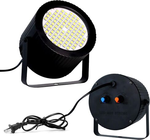 ENUOLI Mini Strobe Light-32 Super Bright LED Light Bulbs for Halloween,Variable Flash Speed Control Flashing Lights for Christmas,Clubs,Stage Light Effect,Disco,Bars,Party Lights(White Color) in Kuwait
