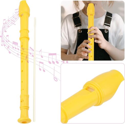 MUKLEI 20 Pack Descant Soprano Recorder, 8 Hole Soprano Recorder Recorder Instrument with Cleaning Rod for Beginners, Blue in Saudi Arabia