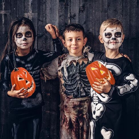 OSALADI قطعة واحدة من فانوس اليقطين للهالوين، فوانيس جاك أو فوانيس داخلية تعمل بالبطارية، ضوء ليلي على شكل قرع لغرفة الأطفال، وغرفة النوم، وديكورات الحفلات in Kuwait