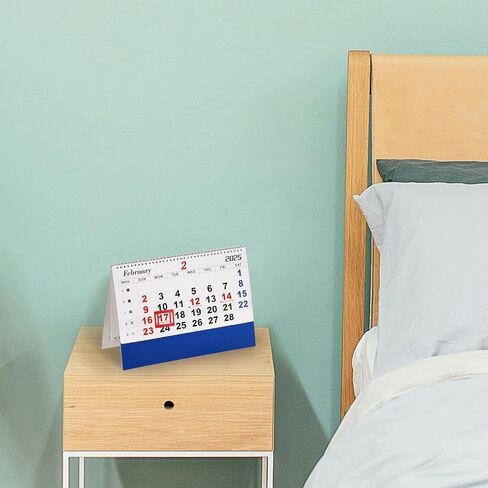 تقويم حائط 2025 تقويم شهري لمدة 3 أشهر تقويم جداري كبير ورق سميك 2024-2026 تقويم 14 شهرًا لمكتب العائلة (أزرق-1) in Kuwait