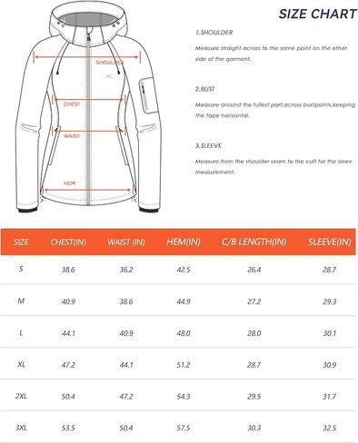 G Gradual Women's Fleece Lined Softshell Jacket Windproof Warm Light Waterproof Hooded Jacket for Women Winter/Fall/Spring in Kuwait