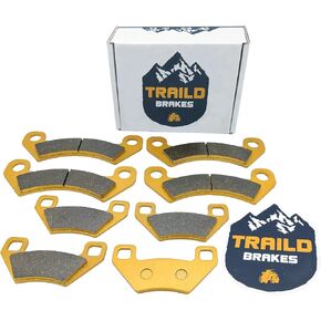 Arctic Cat Wildcat X/Wildcat 4 X 2013-2016 Ceramic Brake Pad Set Front & Rear