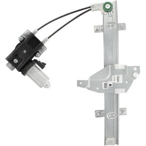 BOXI 741-838 Rear Driver Side Power Window Regulator with Motor Fits for Pontiac Grand Prix 1997-2003 3.1L 3.8L / 10321732 10256559 10315141 10413615