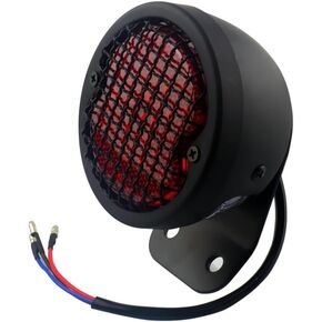 Boldness Motorcycle Taillight License light Retro Brake Full Steel Stop Light Tail Lamp Bracket Round For Bobber Cafe Racer Universal